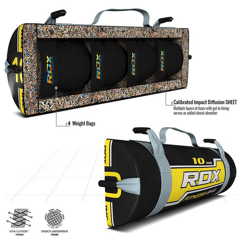 RDX FB FITNESS SANDBAG(Yellow)-3